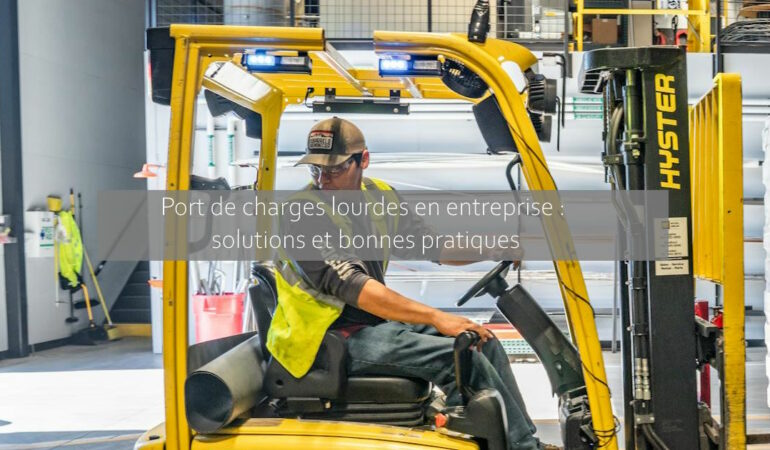 Port de charges lourdes : les exosquelettes et bonnes pratiques sont vos amis !